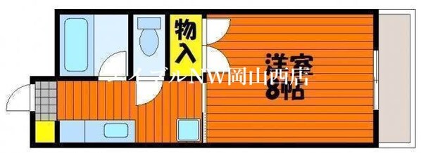 アークハイツ富田町の物件間取画像